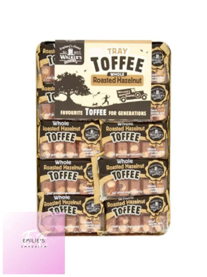 Roasted Hazelnut Toffee Tray Pack (Walkers Nonsuch) 10 Count