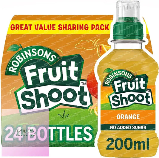 Robinsons Fruit Shoot Orange 24 X 200Ml Pet Bottles