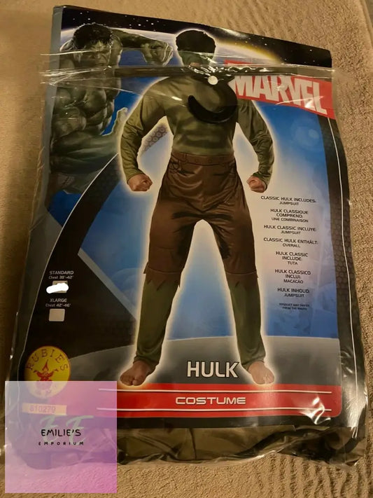 Rubies The Incredible Hulk Adult Mens Costume Size Xlarge 42-46 (Xlarge)