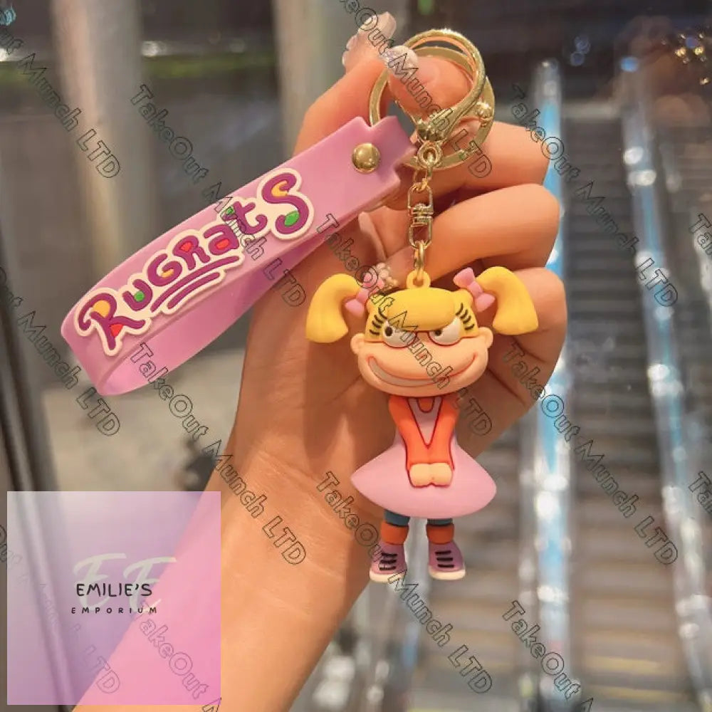 Rugrats Keyrings- Choice Of Designs Angelica