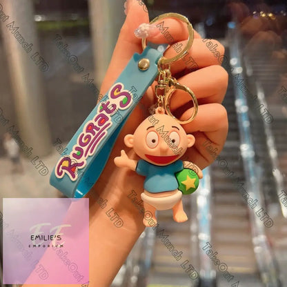 Rugrats Keyrings- Choice Of Designs Tommy