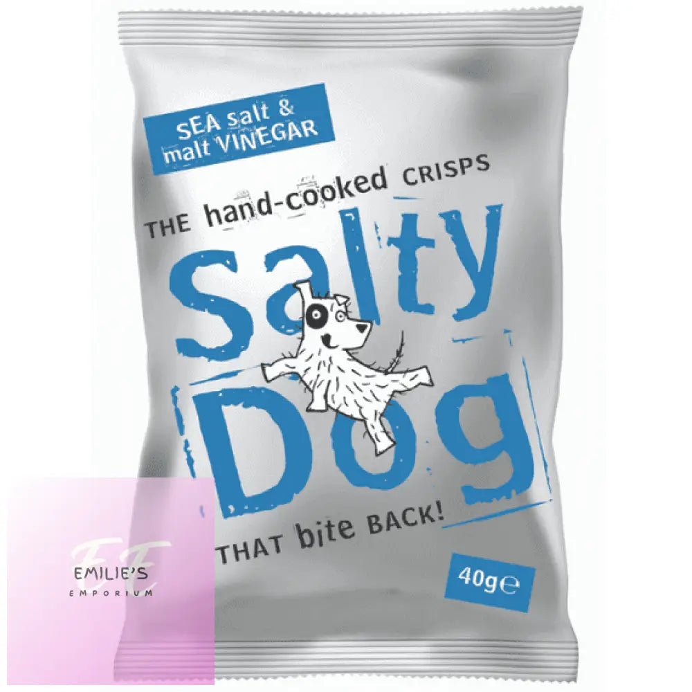 Salty Dog - Sea Salt & Malt Vinegar 30X40G.