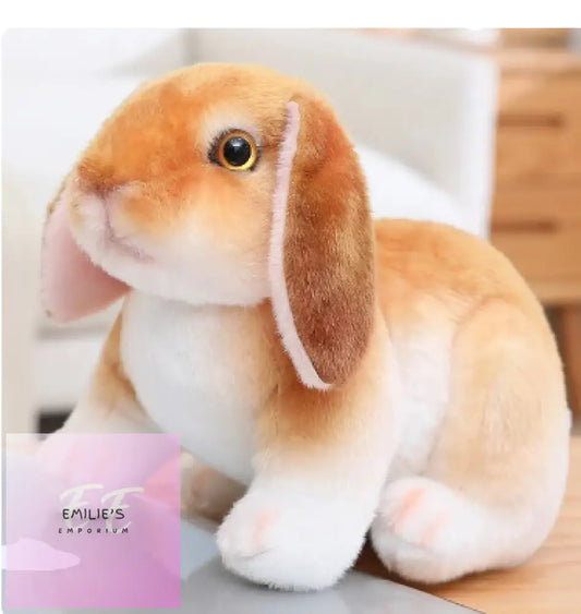 Sandy Rabbit Sitting Plush Toy 20Cm