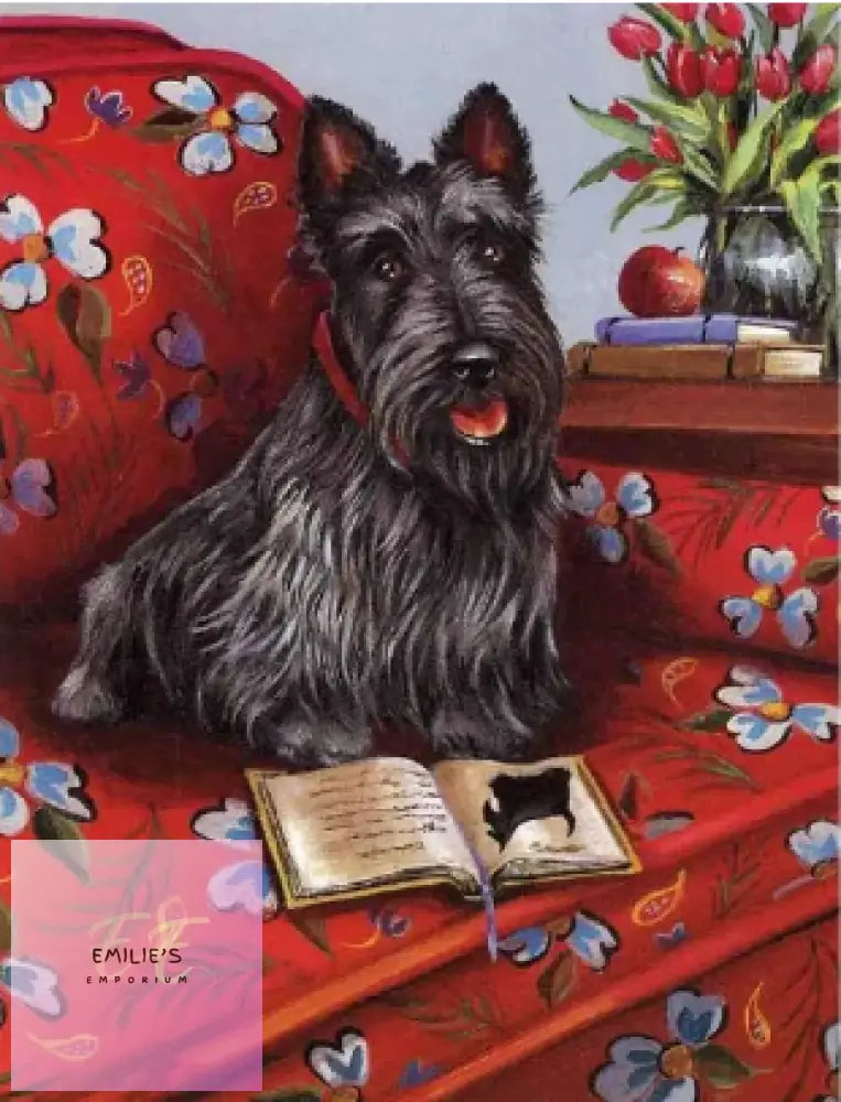 Scottie Dog 5D Diamond Art 30X20Cm