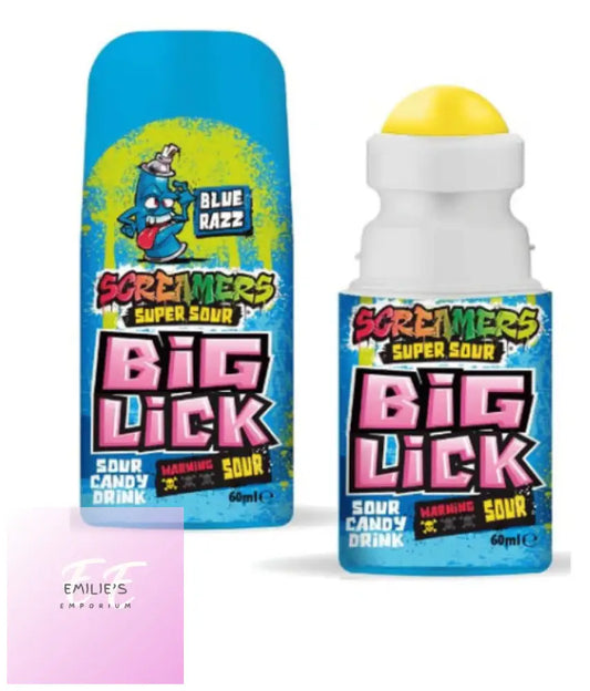 Screamers Big Lick Blue Razz.