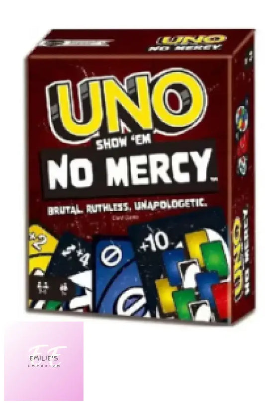 Show No Mercy Uno Card Game