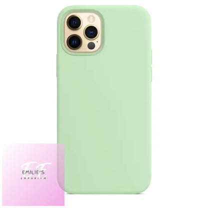 Silicone Phone Cases For Iphone - Choice Of Design And Phone Pistachio / 11