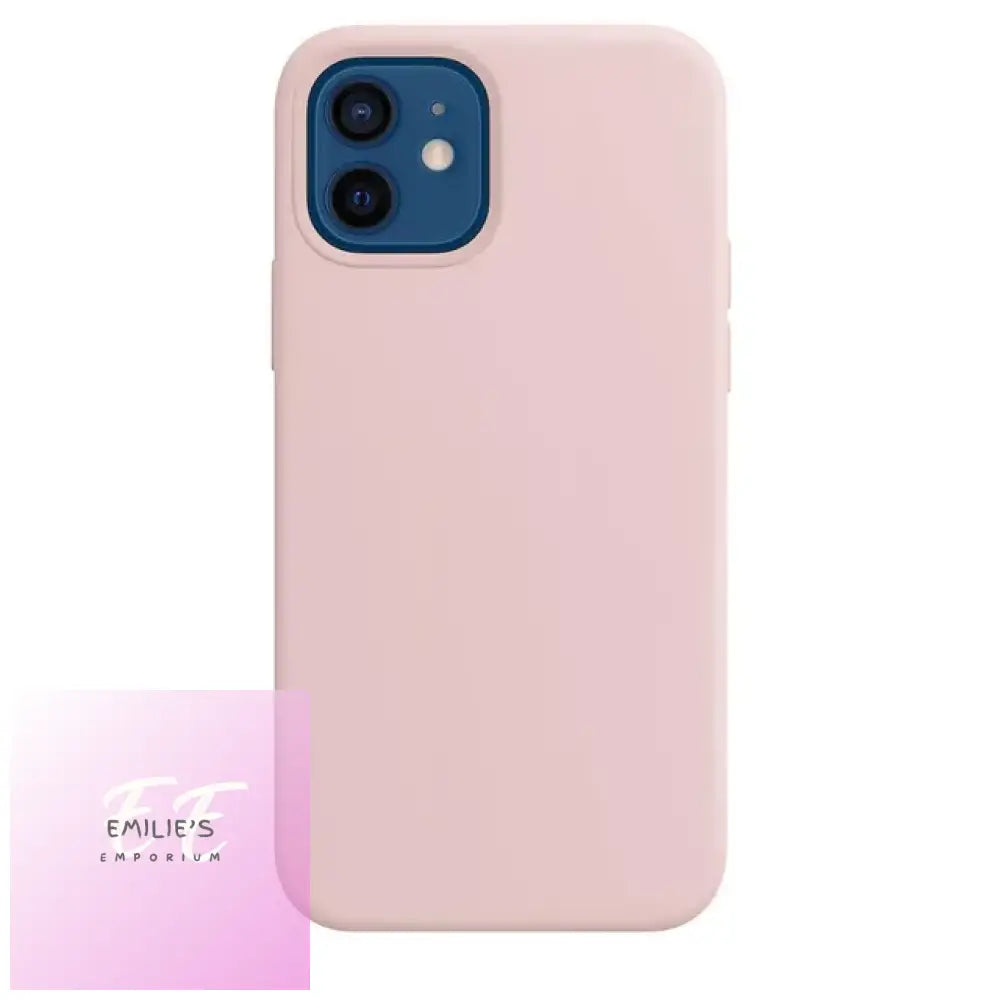 Silicone Phone Cases For Iphone - Choice Of Design And Phone Sand Pink / 11