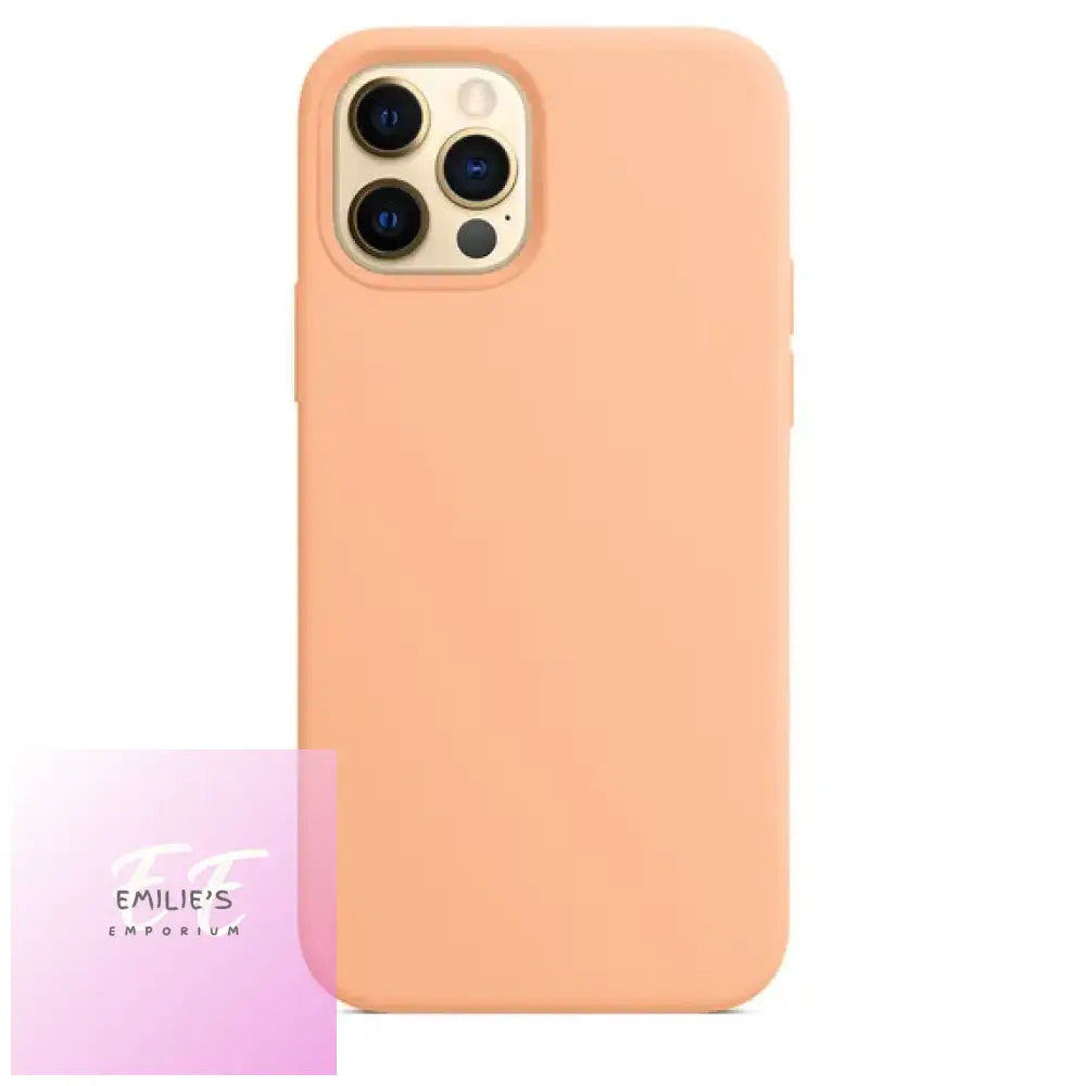 Silicone Phone Cases For Iphone Pro - Choice Of Design And Phone Cantaloupe / 13