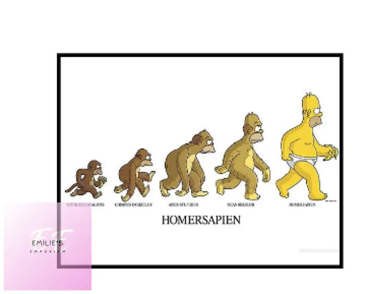 Simpsons Homer Starting As Ape Diamond Art 20X30Cm