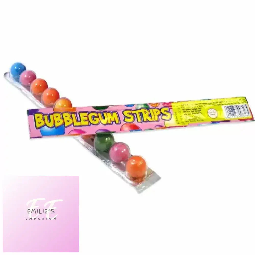 Single - Crazy Candy Factory Bubblegum Strips 30G