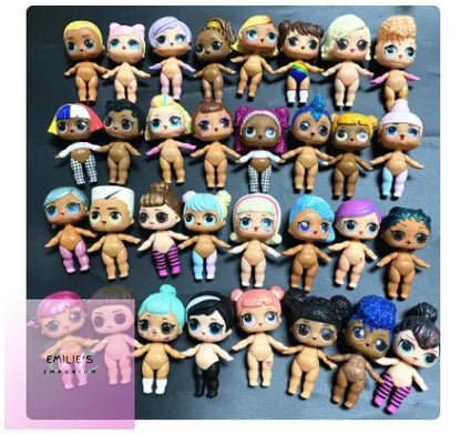 Six Lol Doll Toys With Accessories