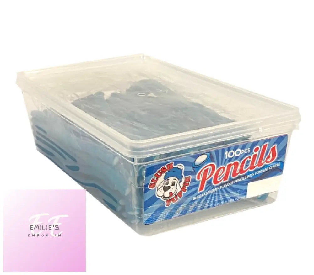 Slush Puppie Blue Raspberry Pencils 100Pcs Sweets