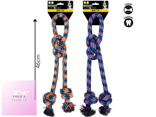 Smart Choice Double Knot Tug Dog Toy X12