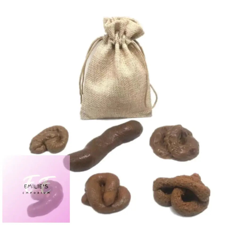 Soft Fake Poop Toys X6