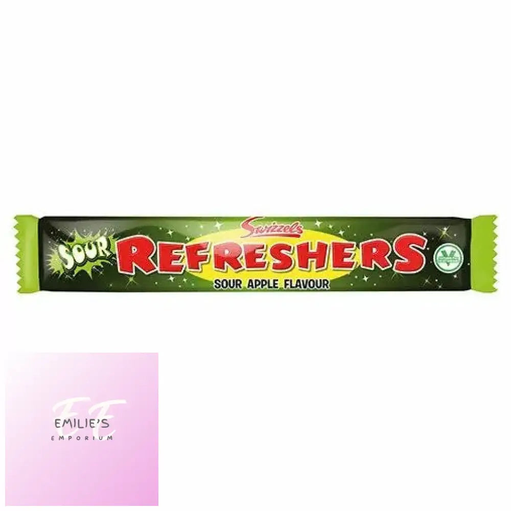 Sour Apple Refreshers Chew Bar (Swizzels) 60 Count