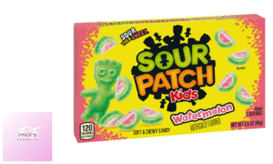 Sour Patch Kids Watermelon 3.5Oz/99G – Pack Of 12