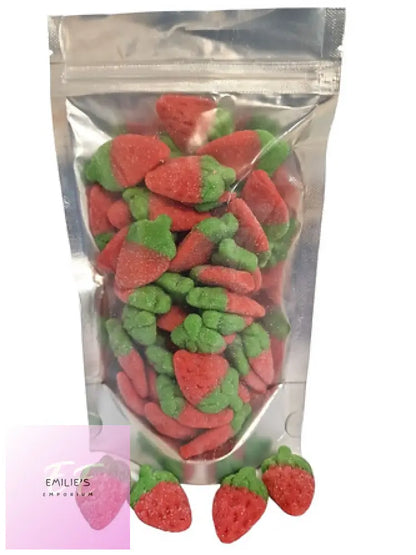 Sour Strawberries - Silver Pouch