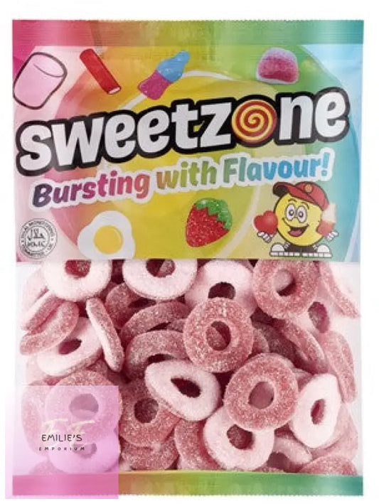 Sour Strawberry Rings (Sweetzone) 1Kg