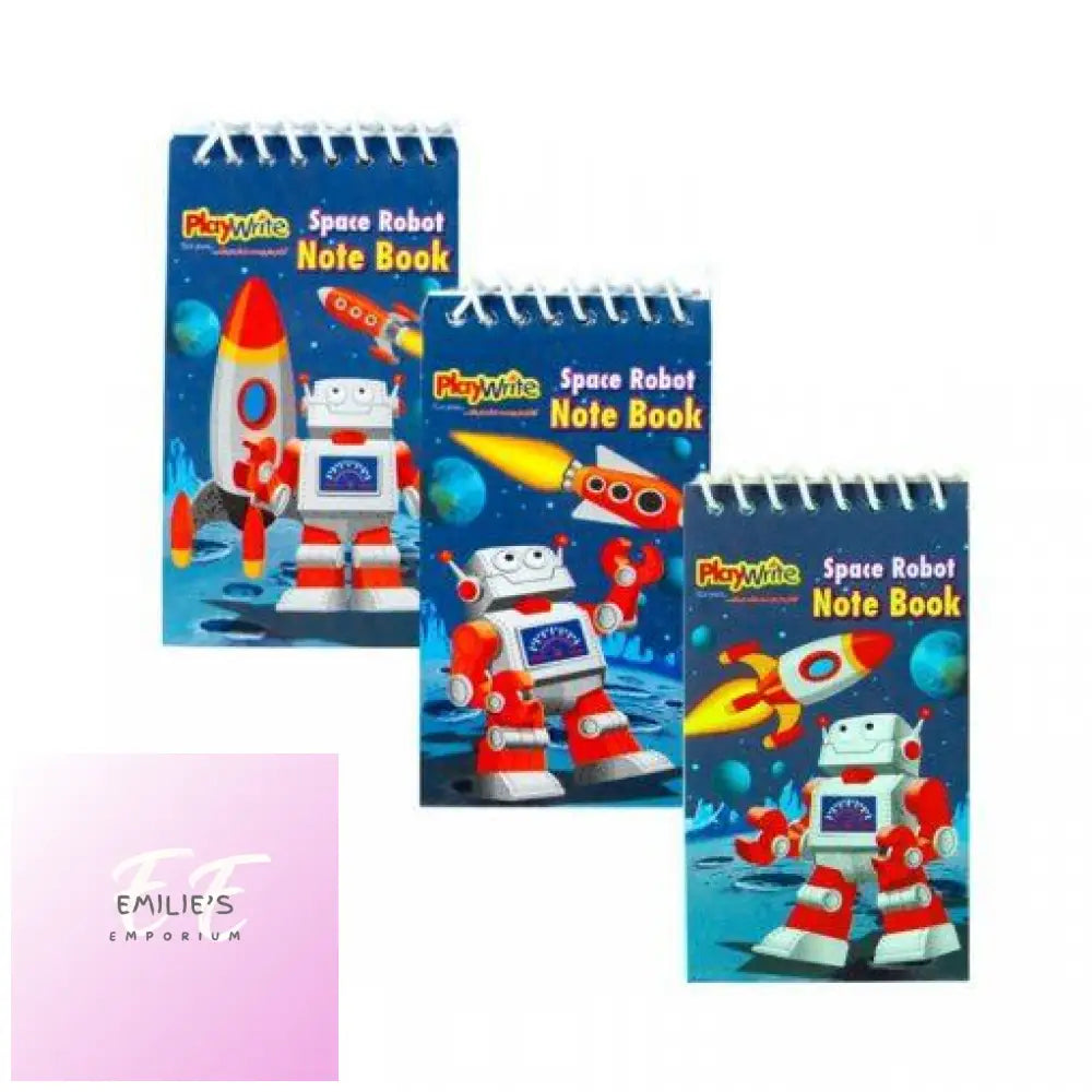 Space Robot Mini Notebook Arts & Entertainment