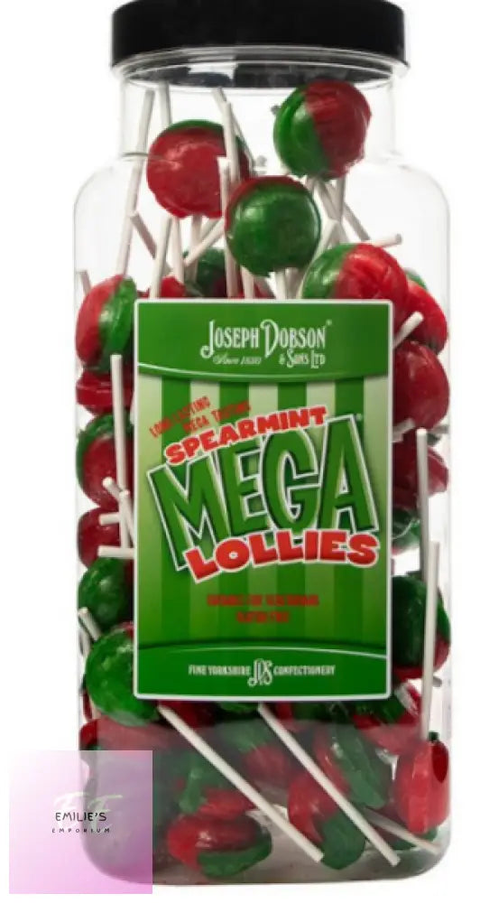 Spearmint Mega Lolly (Dobsons) 90 Count