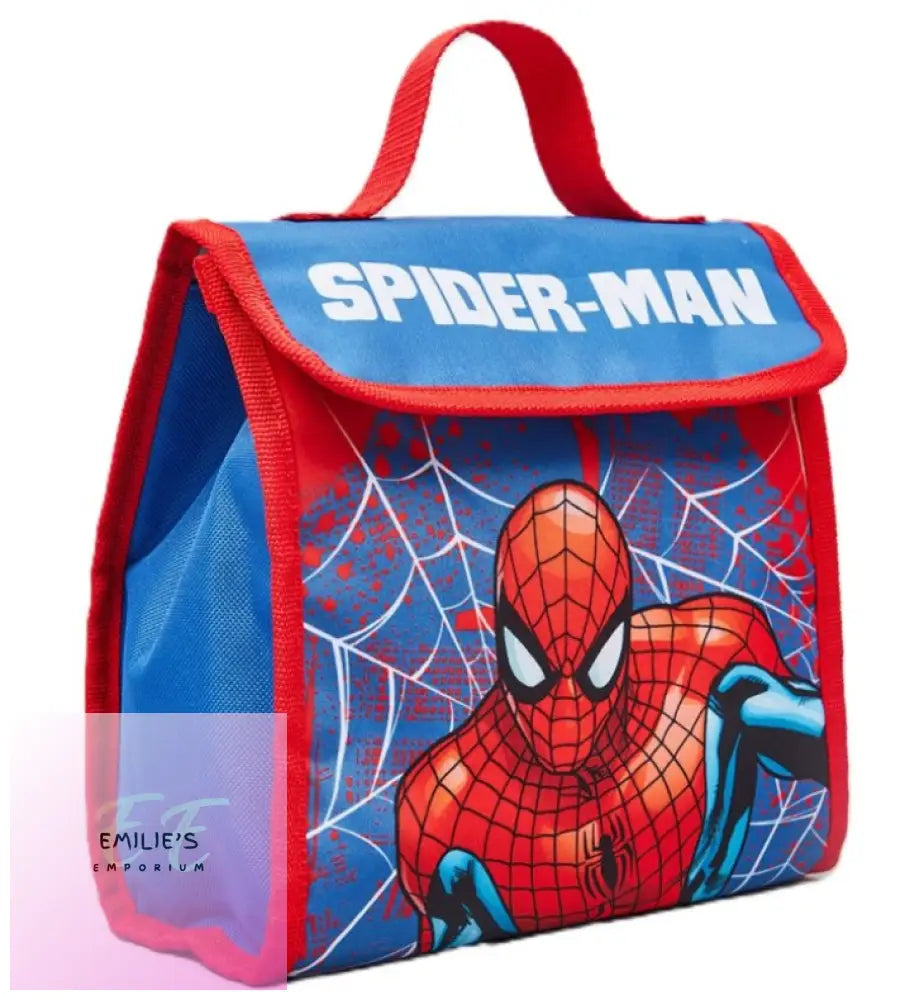 Spiderman Fold Velcro Lunch Bag