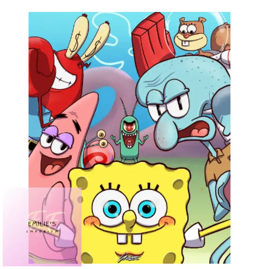 Spongebob & Friends Diamond Art 20X30Cm