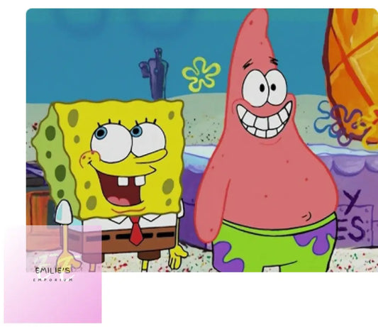 Spongebob & Patrick Diamond Art 30X40Cm