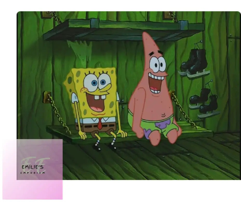 Spongebob & Patrick Sitting Diamond Art 30X40Cm