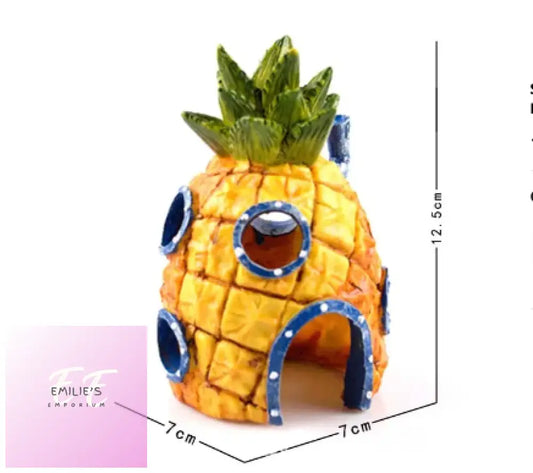 Spongebob Pineapple House Fish Tank Ornament
