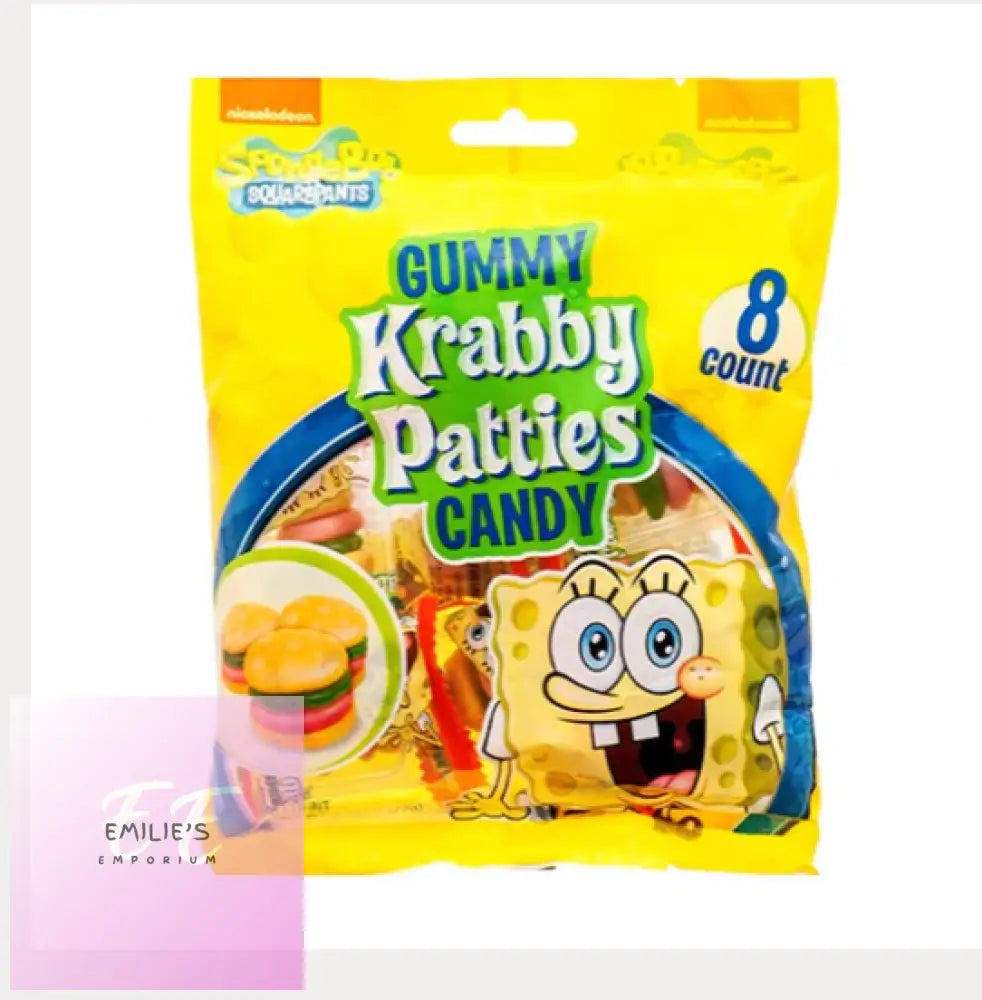 Spongebob Squarepants Gummy Krabby Patties Peg Bag 72G