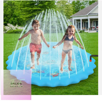 Sprinkle Splash Inflatable Play Mat- Colour Choices Blue