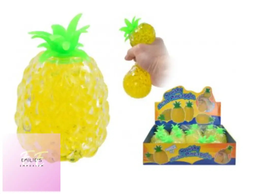 Squeeze Squishy Bead Pineapple X12