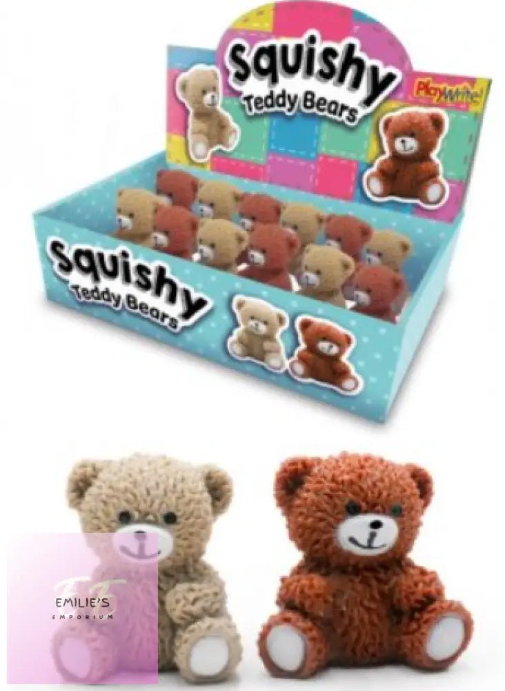 Squeezy Teddy Bears 6.5Cm X12