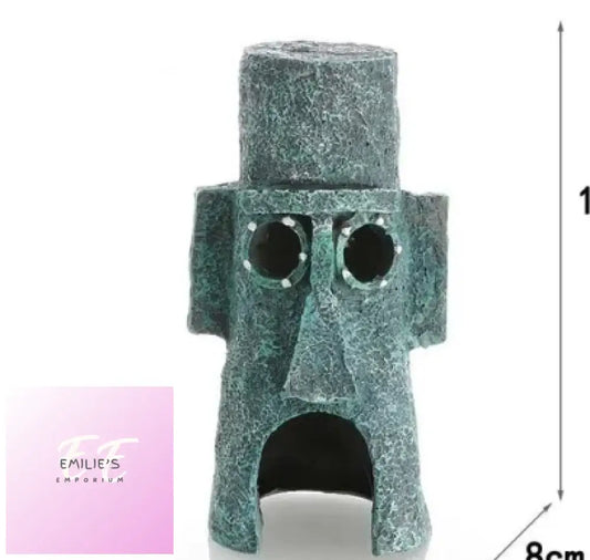 Squidwards House Fish Tank Ornament