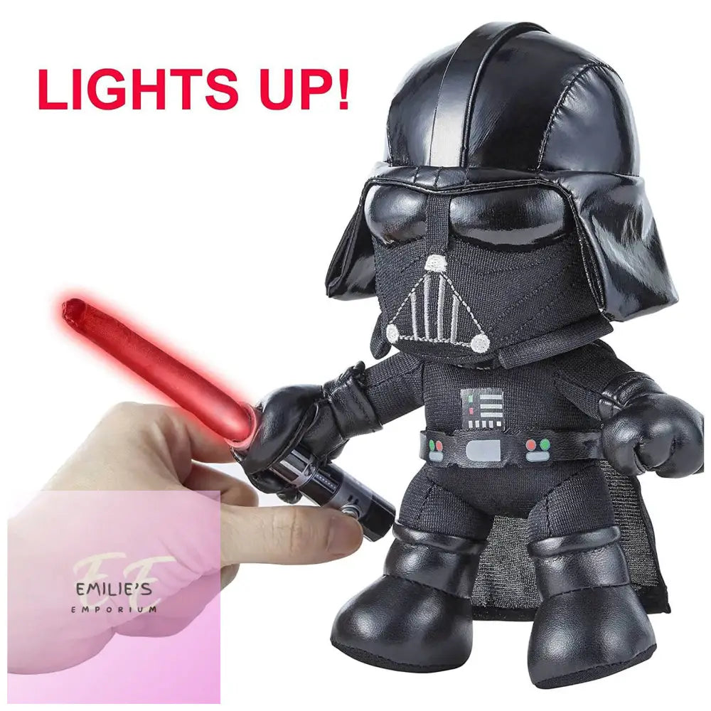 Star Wars Plush Figure With Light Up Lightsaber 20Cm - Darth Vader