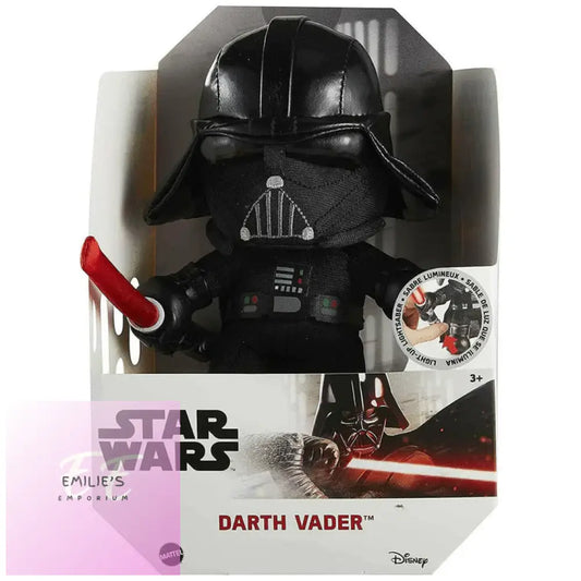 Star Wars Plush Figure With Light Up Lightsaber 20Cm - Darth Vader