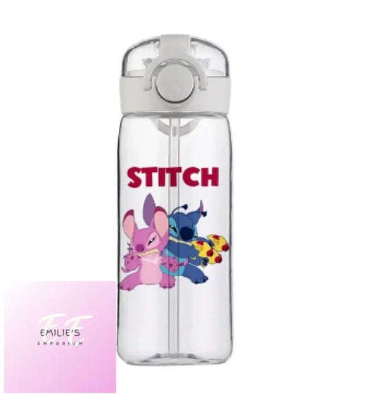 Stitch & Angel Arguing Water Bottle 400Ml