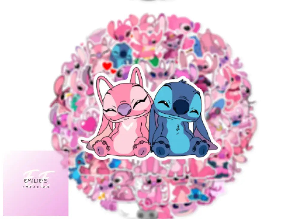 Stitch & Angel Stickers- Choices