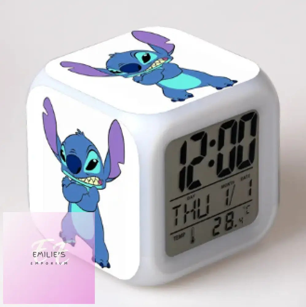 Stitch Angry Clock