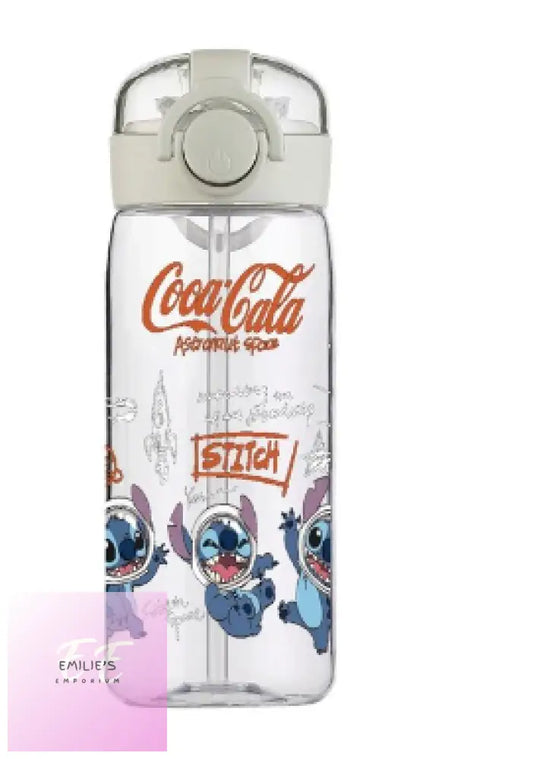 Stitch Astronaut Coca Cola Water Bottle 400Ml