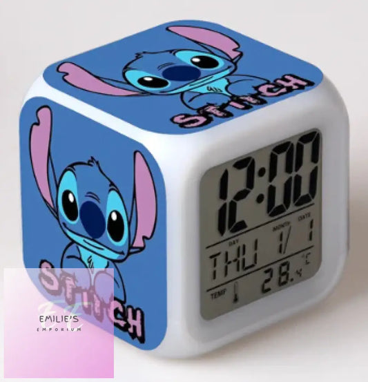Stitch Ears Up Clock