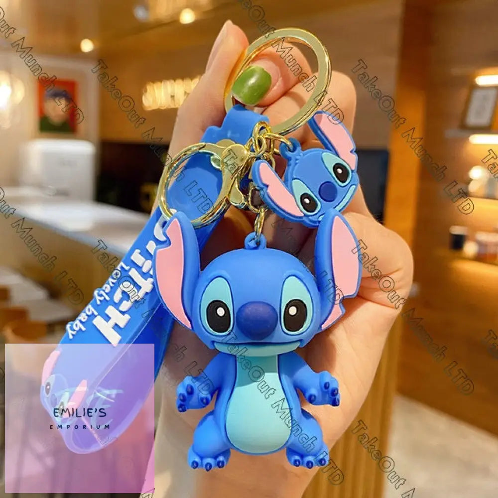 Stitch Keyrings- Choice Of Designs