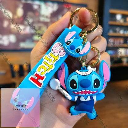Stitch Keyrings- Choice Of Designs Cook