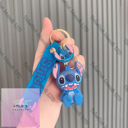 Stitch Keyrings- Choice Of Designs Sitting