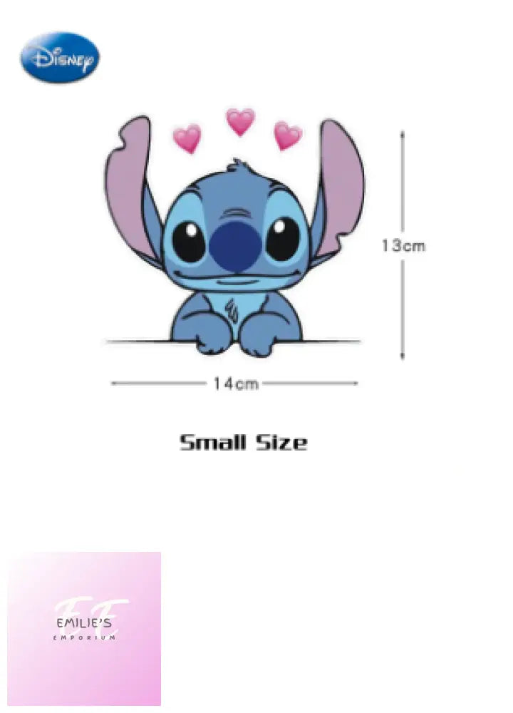 Stitch Love Car Sticker