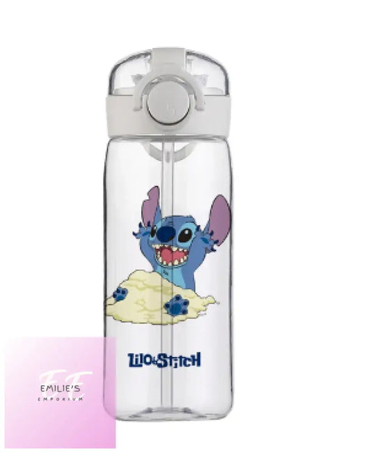 Stitch Playing In Sand Water Bottle 400Ml