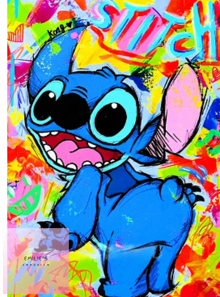 Stitch Showing Bum Diamond Art