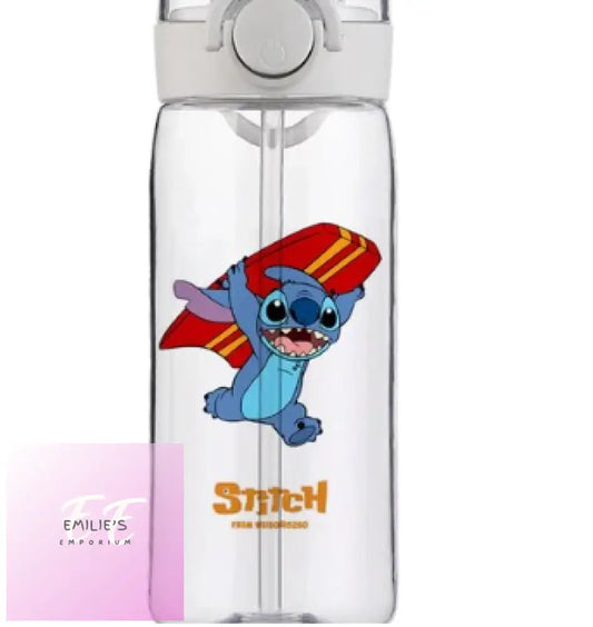 Stitch With Surf Board Water Bottle 400Mo