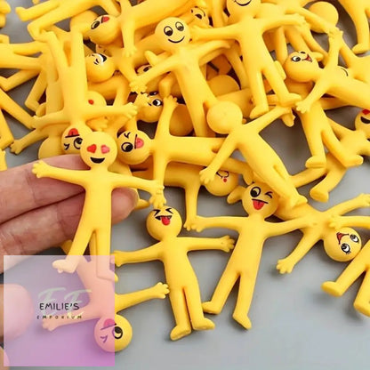 Stretchy Yellow Men Stress Toys X20